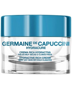 Germaine de Capuccini Hydracure Cremă hidratantă pentru piele uscată, 50 ml