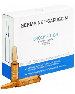 Germaine de Capuccini Options Ampule cu fluid antipoluare, 10 bucăți