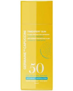 Germaine de Capuccini Timexpert Sun Fluid anti-îmbătrânire pentru față, SPF50, 50 ml