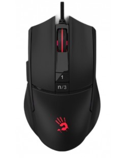 Mouse gaming A4tech Bloody - L65 MAX, optic, negru