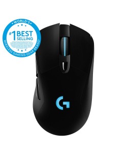 Mouse gaming Logitech - G703 Lightspeed Hero, wireless, negru