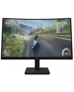 Monitor gaming HP - 32G13E9, 27'', 165Hz, 1ms, Curved, negru