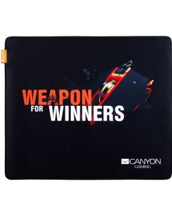 Mousepad gaming Canyon - CND-CMP5, S, moale, negru