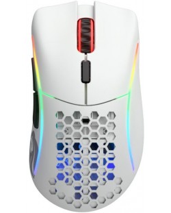 Mouse gaming Glorious - Glorious - Model D, optic, wireless, alb