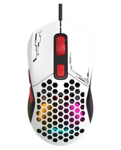 Mouse pentru jocuri Xtrike ME - GM-316W, optic, alb