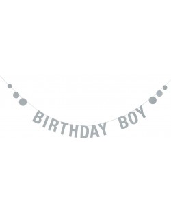 Ghirlanda Bloomingville - Birthday boy, albastra