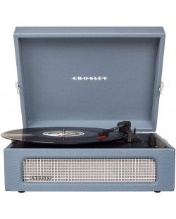 Pick-up Crosley - Voyager, semiautomat, albastru