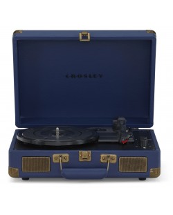 Gramofon Crosley - Cruiser Plus, manual, albastru inchis 