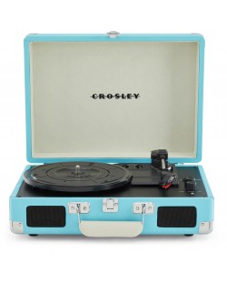 Gramofon Crosley - Cruiser Plus, manual, albastru