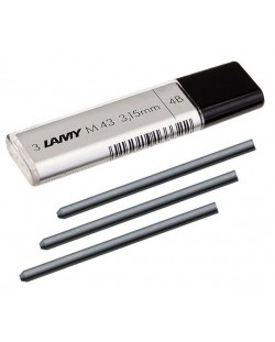 Grafit pentru creion Lamy - 3.15 mm 4B, 3  bucati