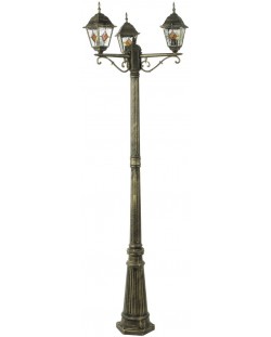 Lampă de grădină Rabalux - Monaco 8186, IP43, E27, 3 x 60W, bronz