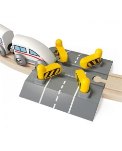 Set de joaca Hape - Bariere automate la trecerea liniilor de cale ferata