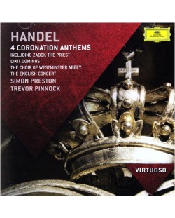 Handel: 4 Coronation Anthems Including Zadok The Priest; Dixit Dominus - (CD)