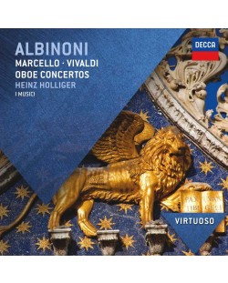Heinz Holliger - Albinoni Oboe Concertos + Concertos by Marcello & Vivaldi (CD)