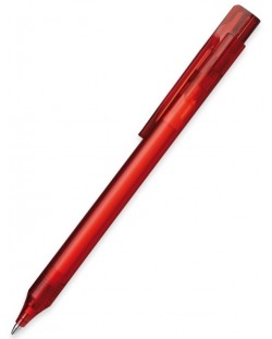 Pix cu bilă Schneider Essential - M, roșu, corp transparent