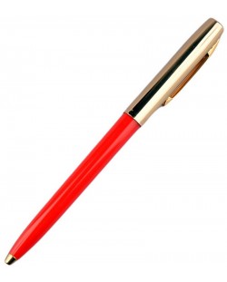 Pix Fisher Space Pen Cap-O-Matic - 775 Brass, roșu