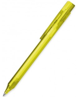 Pix cu bilă Schneider Essential - M, galben, corp transparent