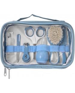 Set de igienă cu suport Lorelli Baby Care - Deluxe, Moonlight Blue