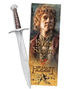 Stilou si semn de carte The Noble Collection Movies: The Hobbit - Sting Sword