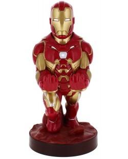 Suport EXG Cable Guy Marvel - Iron Man, 20 cm