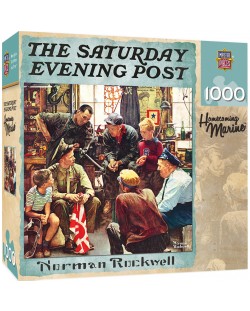 Puzzle Master Pieces de 1000 piese - Marinarii се intorc acasa, Norman Rockwell