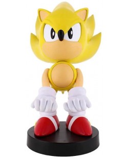Holder EXG Cable Guy Games: Sonic - Super Sonic, 20 cm