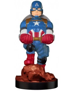 Suport EXG Cable Guy Marvel - Captain America, 20 cm