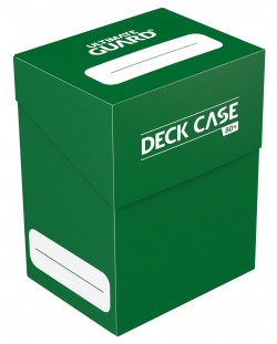 Ultimate Guard Deck Case 80+ Standard Size Green	