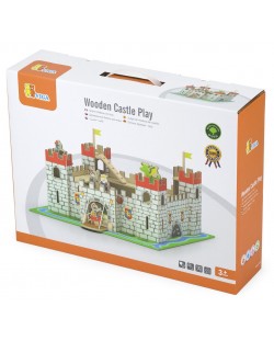 Set de joacă Viga - Castel din lemn