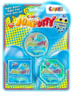 Set de jocuri Craze - Mix pentru mingi care sărită, 3 culori