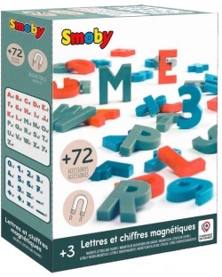 Set de jucării Smoby - Numere și litere magnetice