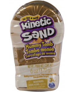 Set de joacă cu nisip cinetic Spin Master Kinetic Sand, Mummy, asortiment