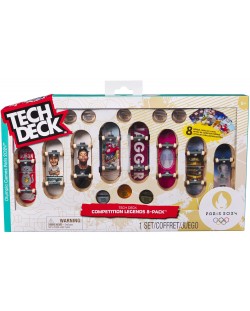 Set joc Tech Deck - Curători legendari, Olympics Paris 2024