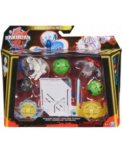 Set joc  Bakugan - Special Attack Bruiser, Octogan, Ventri, Hammerhead, Butterclaw