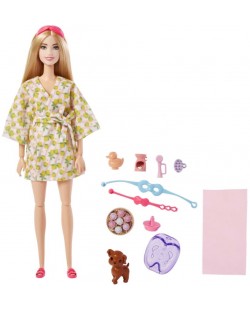 Set de joc Barbie Wellness - Timp pentru pedichiură