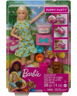 Set de joaca Mattel Barbie - Petrecere de catei