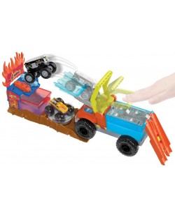 Set de jucării Hot Wheels Monster Trucks - Collision Arena