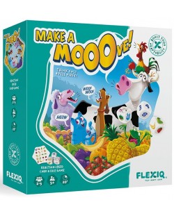 Joc ce cărți și zaruri Flexiq - Make a mooove