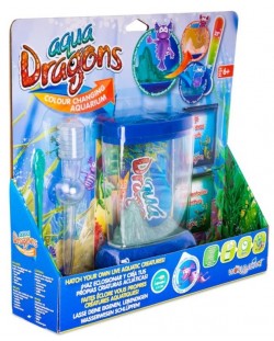 Set de jucărie Aqua Dragons - Acvariu colorat cu lumini schimbătoare