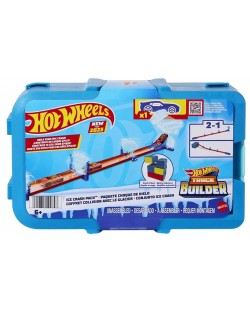 Set de jucării Hot Wheels - Elemente de mașini pe pistă de gheață
