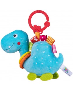 Jucărie pentru cărucior Bali Bazoo - Dinosaur albastru