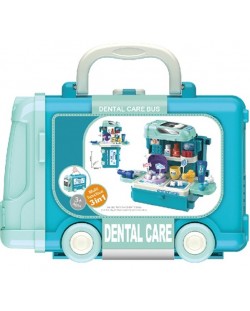 Bowa Set de jucării 3 în 1 - Cabinet stomatologic într-un autobuz