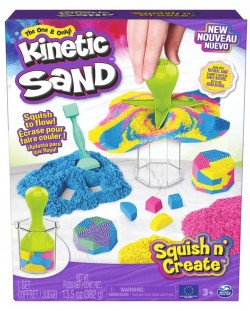 Spin Master - Nisip cinetic, nisip cinetic, nisip cinetic Squish N Create