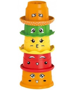Set de jucării Raya Toys - Baby Tower Hamburger