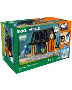Set de jucării Brio - Stația fantomă, Smart Tech