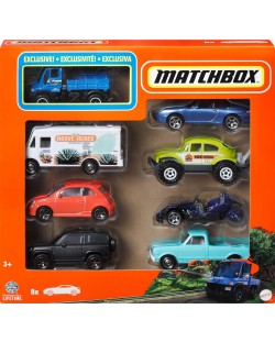 Set joc Matchbox - Vehicule, 8 bucati, sortiment