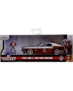 Set joc Jada Toys - Star Lord с 1969 Ford Mustang, 1:32