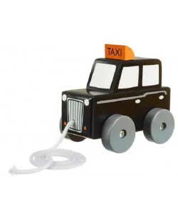 Jucarie de tragere Orange Tree Toys - British Collection, Taxi