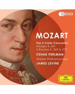 Itzhak Perlman - Mozart, W.A.: the 5 Violin Concertos; Adagio K.261; 2 Rondos K.269 & 373 (2 CD)