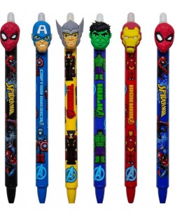 Pix care se sterge cu radiera Colorino Disney - Spiderman & Avengers, sortiment